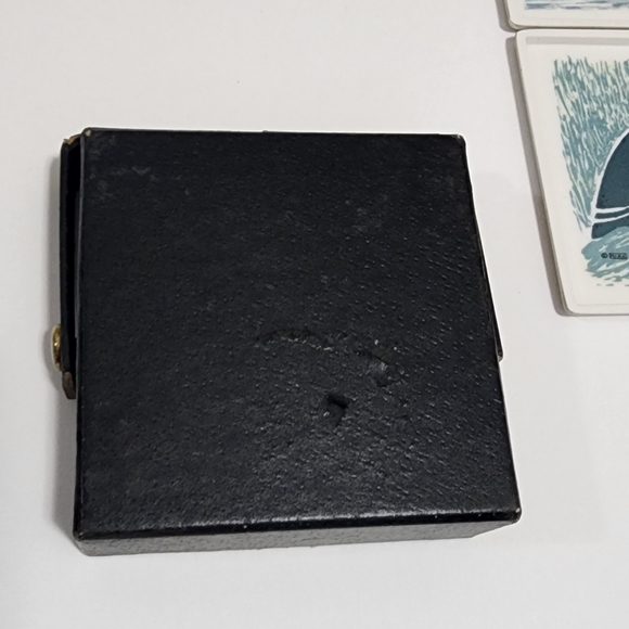 Vintage Ornamin by Ornamold Montreal Plastic Coasters Set Made In‎ Canada - Picture 7 of 9